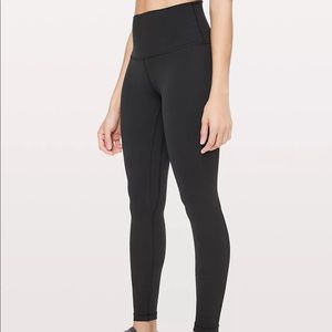 NWOT Lululemon Black Align High Rise Leggings 28”